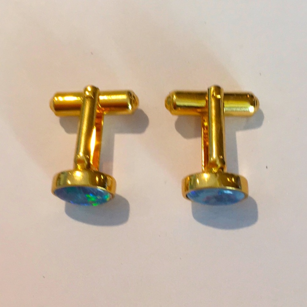 Opal Cuff Links - image 4